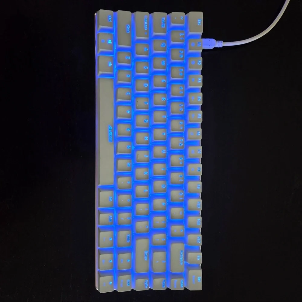 AJAZZ AK33 Geek keyboard White Keyboard